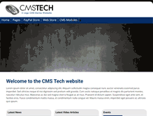 Tablet Screenshot of cmstech.3legs.com